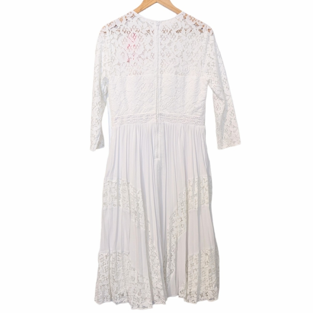 Lilly Pulitzer Aiden Midi Dress Resort White Lace 8 NWT - Picture 6 of 11